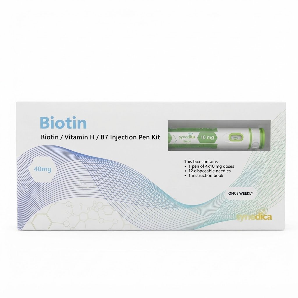 Synedica Biotin 40mg Injection Pen Kit