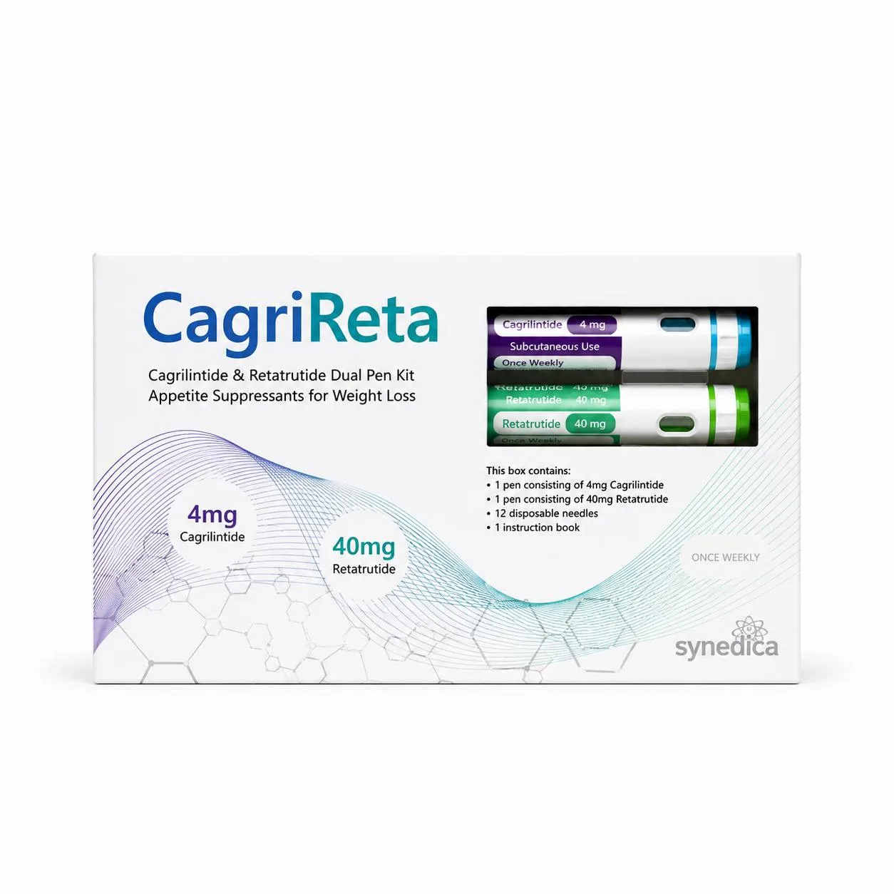 Synedica Cagri Reta Dual Injection Pen Kit