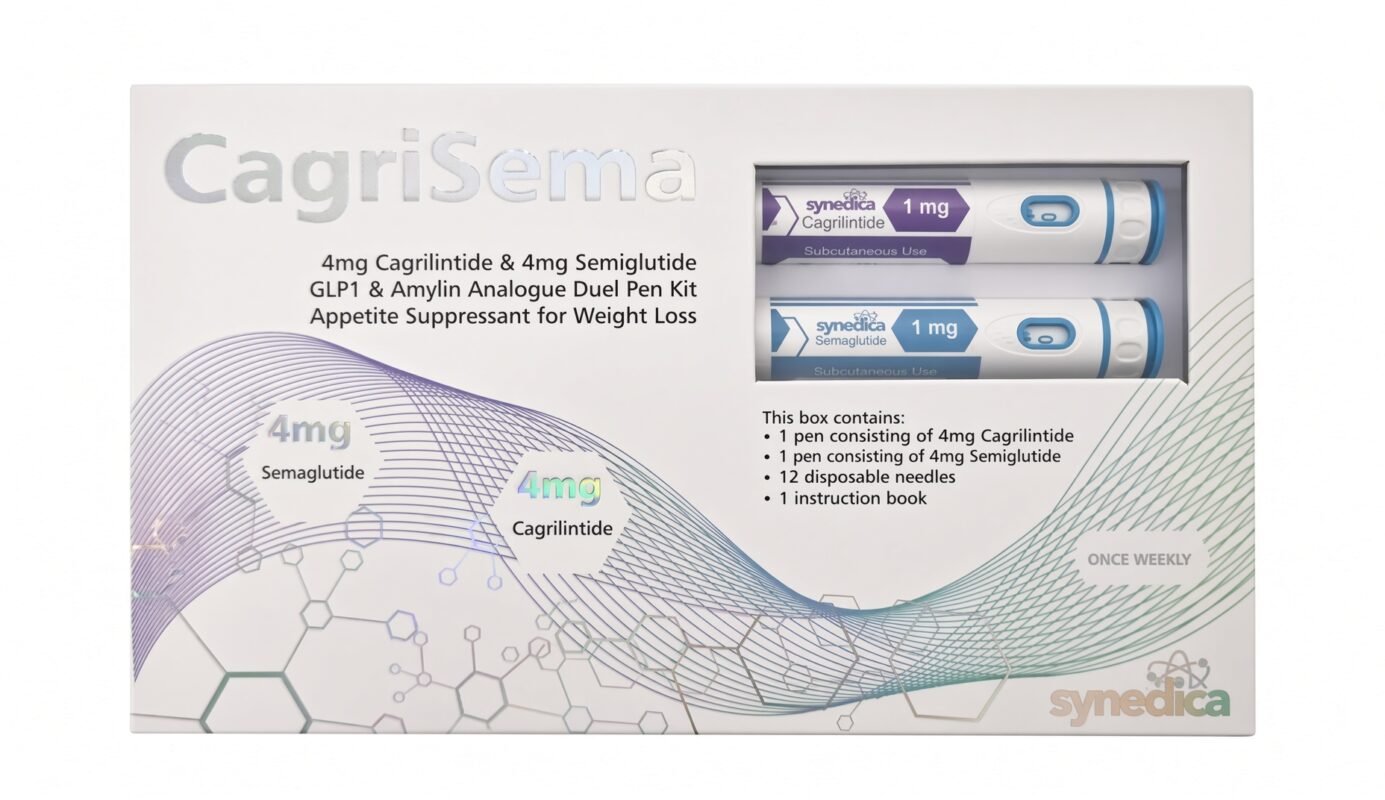 Synedica Cagri Sema Dual Injection Pen Kit Semaglutide 4mg Cagrilintide 4mg